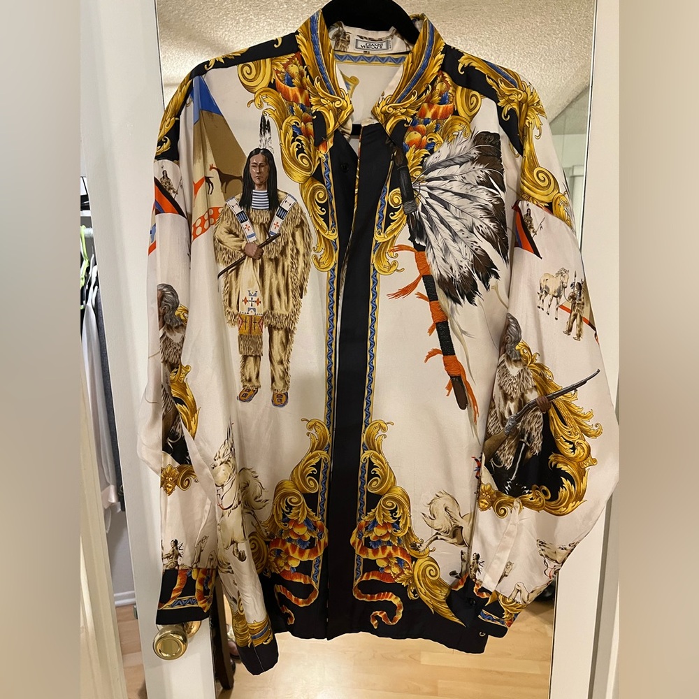 Versace Baroque Print Shirt